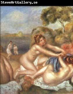 Pierre-Auguste Renoir Three Bathers,